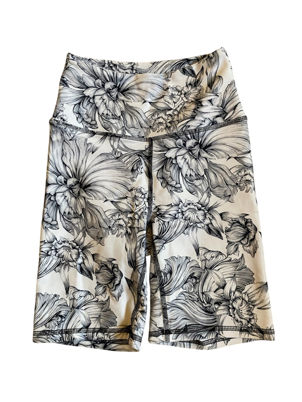 Balance Collection Floral Shorts Size XS, Athletic Yoga Stretch Fit